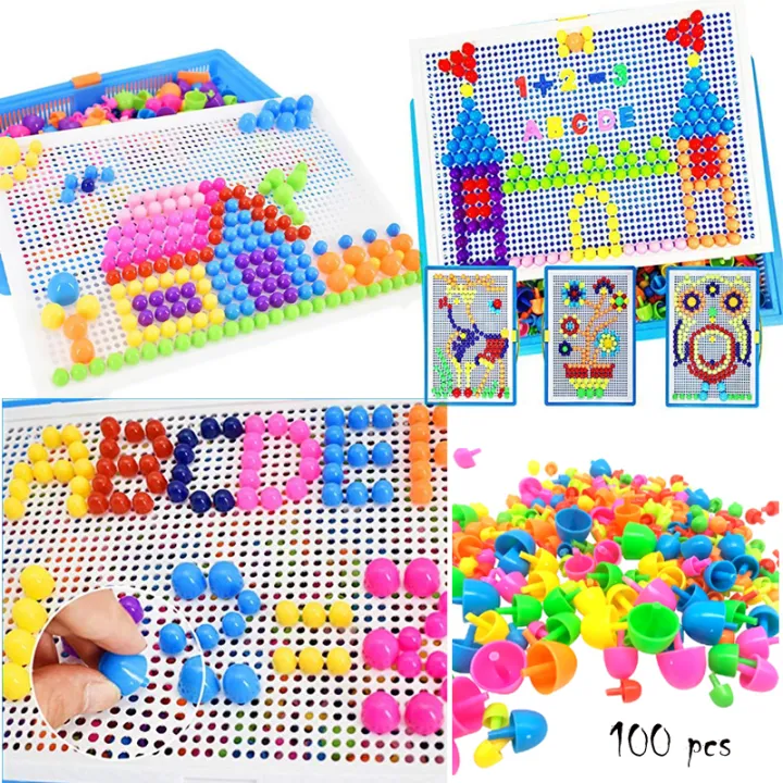 Mushroom%20Nail%20DIY%20Handmade%20Toys%20Children's%20Montessori%20Educational%20Toys%20Intelligent%203D%20Puzzle%20Game%20Jigsaw%20Board%20Gifts%20-%20Image%204