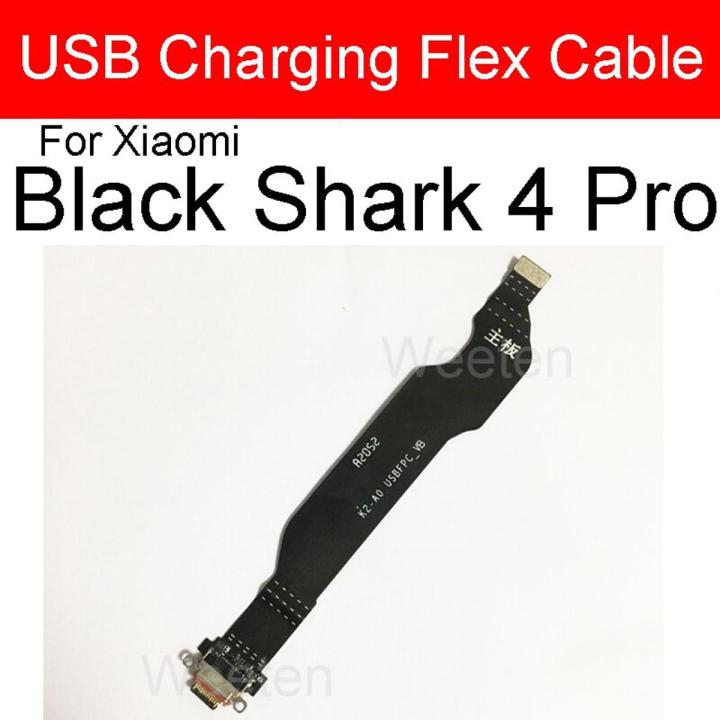 USB Charging Port Dock Charger Plug Connector Board Flex Cable For Xiaomi Black Shark Blackshark 2 3 3 4 Pro Replacement Parts