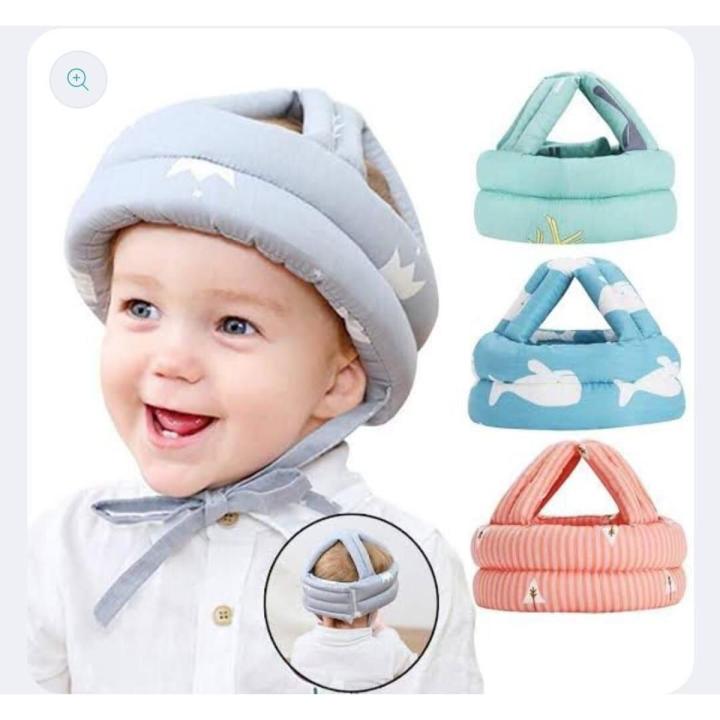 Child Head Protection Cap Baby Hat Protector Toddler Children Crawling Walking Safety Helmet Kids Bumper Protect Daraz.pk