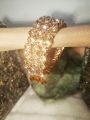 Gold-Plated Zircon Kundan Bracelet – Traditional Bridal & Festive Jewelry for Girls | Fashion Gift. 