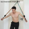 11(PCS) Power Exercise Resistance Band Set 5 in 1 Fitness Band Equipment for Men and Women. 