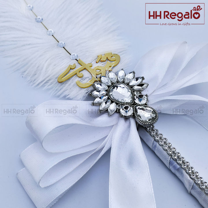 Nikah%20Pen%20with%20White%20Ostrich%20Feather%20Customize%20for%20Wedding%20Accessories%20-%20Image%203