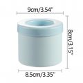 Silicone Ice Cube Maker Ice Bucket Cup Mold. 