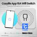 CozyLife 16A Smart wifi switch 220V 16A you can use for water pump , motor , lights, fan - you can attach switch with device - Home automation device. 