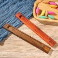 Home Pressure Relief Burner Incense Holder Wooden Retro Style Aromatherapy Base Adjustable Incense Burner Stick Home Decoration. 