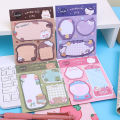 60Sheets/Book Cartoon Combo Memo Pads Kawaii Sticky Notes DIY Diary Journal Planner Decorations Korean Stationery School Office. 