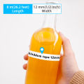 TZE-231 Label Tape Compatible for Brother Label Tape 12mm for P-touch Label Maker H110 H200 P710BT Laminated Adhesive Ribbon PCardiaCP. 