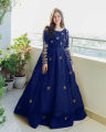 Elegant Heavy Embroidered Maxi Dress for Women 2-Piece - Fancy Wedding Dresses for Women. 
