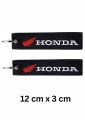 Honda Keychain Key Ring for Honda Car Motorcycles Bike Biker Key Chain Bag Phone Chain Accessories Gifts both side# pack of 2. 