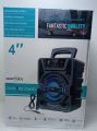 BLUETOOTH SPEAKER 4INCH GTS 1637 PORTBEL RECHARGEABLE. 