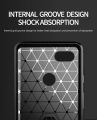 Leweisi Carbon Fiber Bumper Phone Case For Google Pixel 3 XL Back Cover Coque Shockproof Protective. 