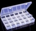 24 Compartment Craft Plastic Storage Case Box / Jewellery Storage Box by Mo Mart. 