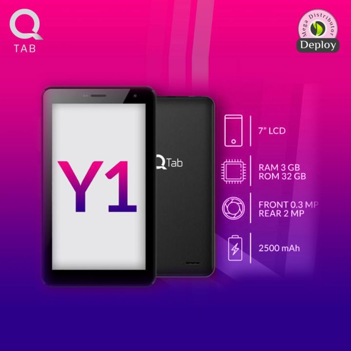 Tab Y1 - 7" Inch Display - Wifi - 3GB RAM - 32GB ROM