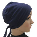 Plain hijab cap for daily use; comfortable, non slippery/colored. 