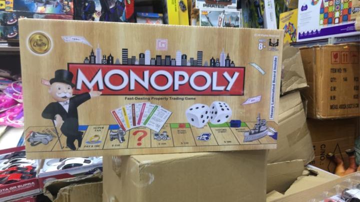 16x16 Inches Original Monopoly Board Game Set Hard Laminated Board Premium Quality For Adult And Kids