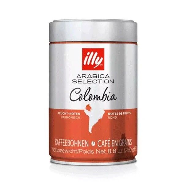 ILLY COLOMBIA COFFEE BEANS 250G (𝐢𝐦𝐩𝐨𝐫𝐭𝐞𝐝 & 𝐨𝐫𝐢𝐠𝐧𝐚𝐥) | Daraz.pk