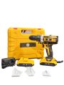 Household Electric Drill Machine With extra 3 barma, Comfortable Grip, High-Power, Drilling Machine tools With Reverse Function Slow Fast Speed Electric Screw Driver Function Electric Air Blower Toolkit Hand Tools With - Pure 100% Copper. 