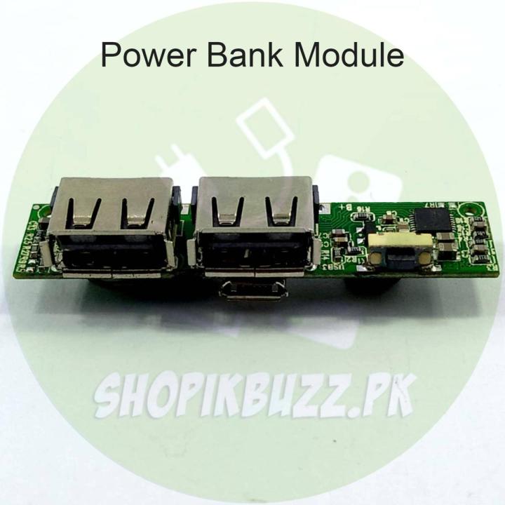 Dual Port Power Bank Circuit Kit Module 5v 1A & 2A| SMZ Store