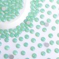 AAAAA Green Series Non Hotfix Rhinestones Glitter Crystals Sones 3D Nail Gems DIY Nail Accessories for Nail Art Nail Charms. 