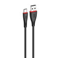 itel Cable Pulse M24 Micro USB Data Cable, 2.4A Fast Charging, High-Speed Data Transfer, 1 Meter Long, Durable Design. 