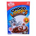 Major Grains Choco Loops Chocolate Flavored Cereals Box. 