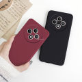 Quiberk for OPPO Reno12 F 4G 5G Shockproof Anti-Slip Soft TPU Sandstone Matte Back Case Cover. 