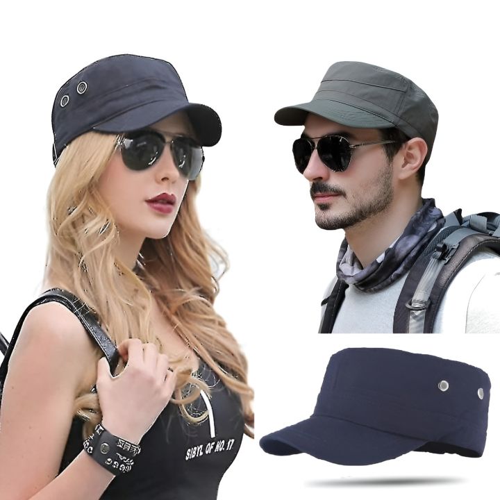 Men Cap Women Cap Casual Baseball Cap Classic Hat Preppy Style Adjustable Army Plain Vintage Cadet Caps News Boys Cap Girls Cap Stylish Cap Boy Hats Multicolor