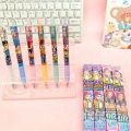 High Quality Rumi Jinu Abby Saja Kpop Demon Hunters Gel Pen 0.5MM Cartoon Press Ballpoint Pen Retractable Black Ink Sign Pen School Office. 