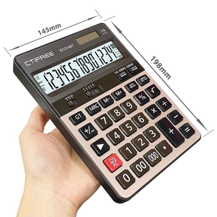 CTIFREE%20ECO-007%20Desktop%20Calculator%20Manufacturers%20Customized%20Logo%20Solar%20Battery%20Led%20Large%20Display%20Office%20Financial%20Calculator%20-%20Image%203