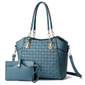 2024 New PU Leather Large Capacity Tote Bag Women's Chain One Shoulder Bag Fashion Women's Handbag with Wallet Bolsa Feminina. 