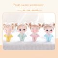 4Pcs Kawaii Pacifier Model Mini Doll Pacifier Miniature Plastic BJD Doll Dummy Pacifier Pink/Blue Cute Doll Pacifier Accessories OB11. 