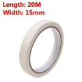 【Poggioio】 20M Adhesive Masking Tape White Writable Tape for Art Painting Sketch Car Sticker DIY Painting Paper School Supplies Stationery. 