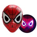 Spiderman Led Light Marvel Collection Face Mask Hero Set For Kids - E10900. 