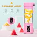 380ML Portable Blender Juicer Cup Bottle USB Electric Fruit Citrus Lemon Juicer Blender Juice Machine. 
