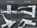 Rechargeable cell, AA type, Elexima POWERCEDE , usb-c rechargeable cells. 