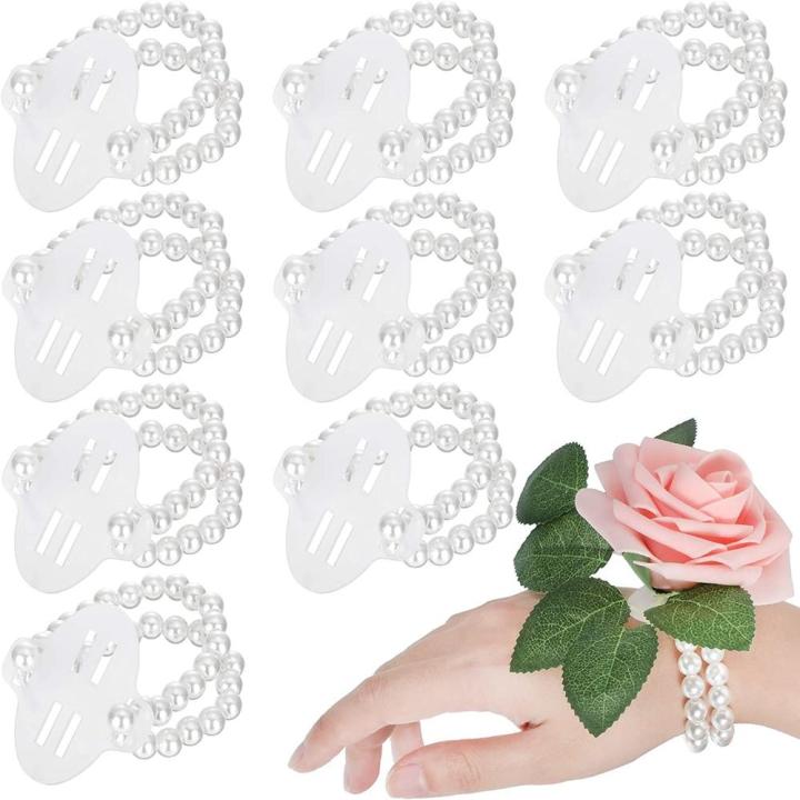 Wedding wrist bands Shimmering Party DIY Corsage accessories Beach Wedding wrist for Wedding ceremony Bridal shower Beach
