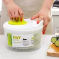 Large Manual Salad Vegetable Fruits Washer Spinner Lettuce Dryer Dehydrator. 