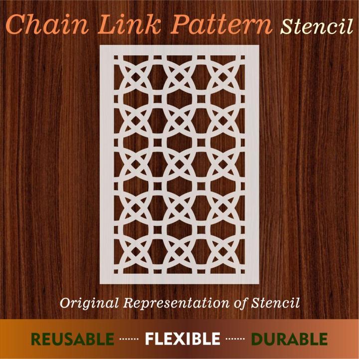 Geometric pattern  1 Pcs Reusable Stencil For wall Painting Art DIY Home Decor, Album Crafts and Canvas ID 212G