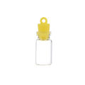 10pcs Clear Drift Bottle Glass Jars DIY Decoration Nail Art Containers Mini Message Vials Ornaments Rainbow Wishing Bottle. 