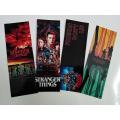 Stranger Things Bookmarks Pack of 4. 