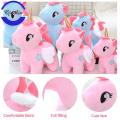 QS Kawaii Unicorn Plush Toy Soft Stuffed Unicorn Soft Dolls Animal Horse Toys For Children Girl Pillow Birthday Gifts #433202. 