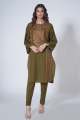 Zeen By Cambridge WOVEN ETHNIC CASUAL 1 Piece Stitched Shirt For Women Cambric  WA13151 - 923102. 