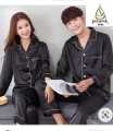 Couple Nightwear Satin Nighty Suits Unisex, Free Size, Luxurious Fabric, Comfortable, Ready to Wear Loungewear Set. 
