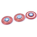 American Captain Fingertip Gyro Shield Alloy Gyro Spinner Decompression Toy. 