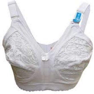 Capri Nursing Bra - White