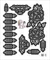 Mehndi Design sticker stencils, Both Hands Mehndi sticker Instant Mehndi Hacks By Pluto laser works. 