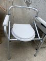 Imported China Aluminum Height Adjustable And Foldable Toilet Commode Chair. 