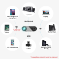 BYINTEK SKY K9 Full HD 1080P LED Portable Movie Game Home Theater Mini Projector Beamer (Option Multi-Screen For Smartphone). 