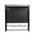 Computer Table for Home Office Folding Desk with Extra shelf 3x2 Feet computer desk foldable table. 