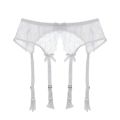 Silk Road Traders Floral Lace Garter Suspender Belt - Lingerie Suspenders Waist Belt For Stockings. 